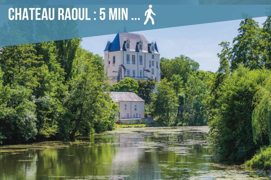 A Hauteur De Toits • Le Spacieux En Coeur De Ville Châteauroux Exteriör bild